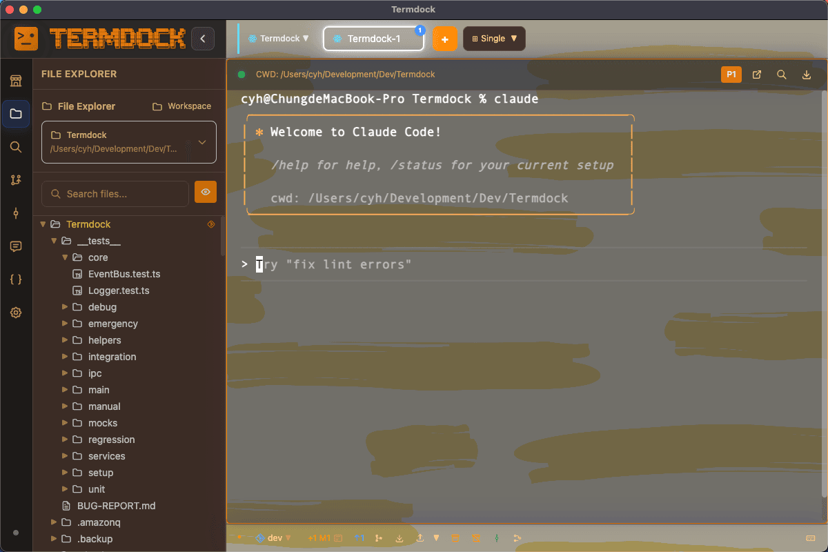 Termdock 主題客製化功能